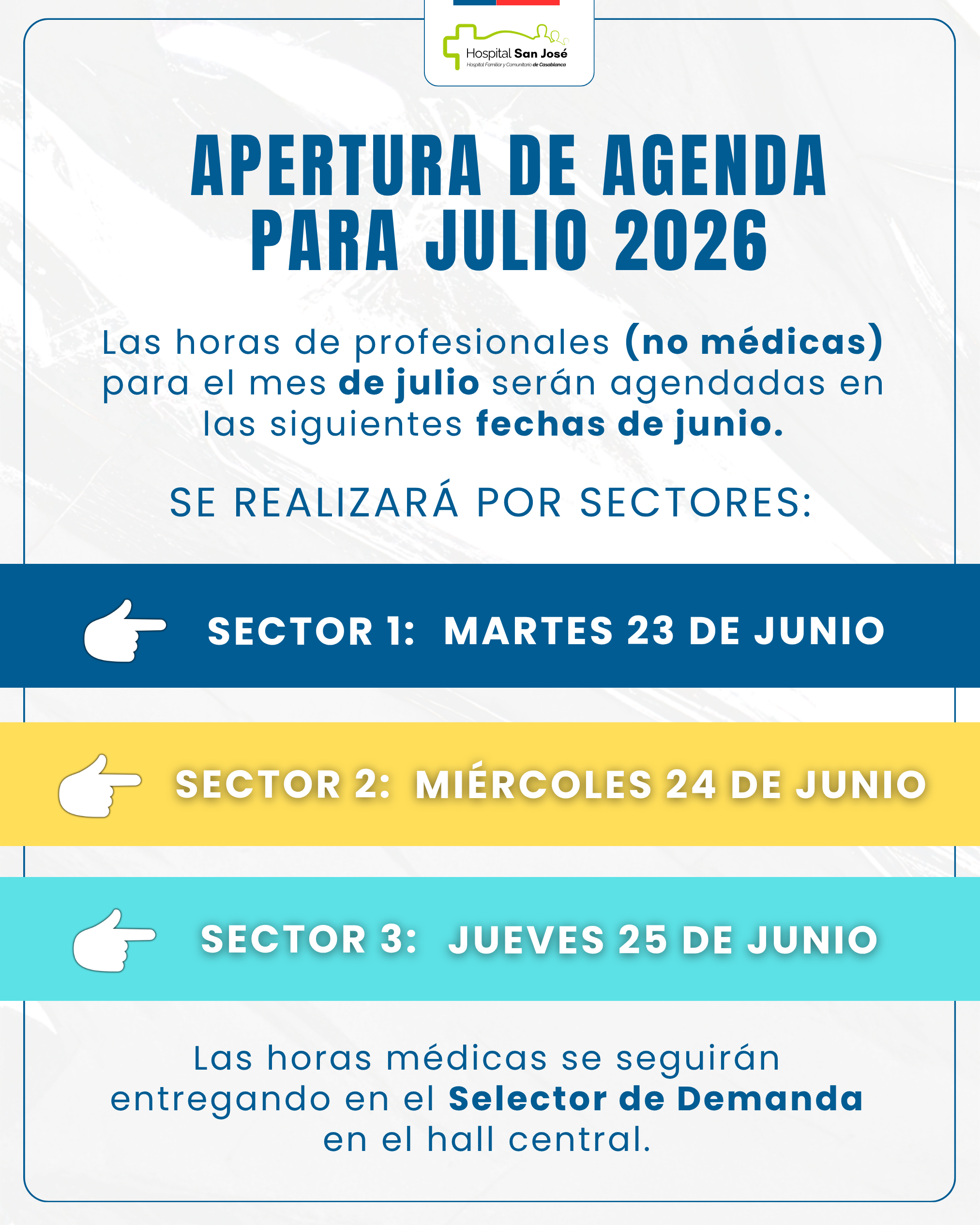 APERTURA DE AGENDAS DE MAYO PARA JUNIO (2)