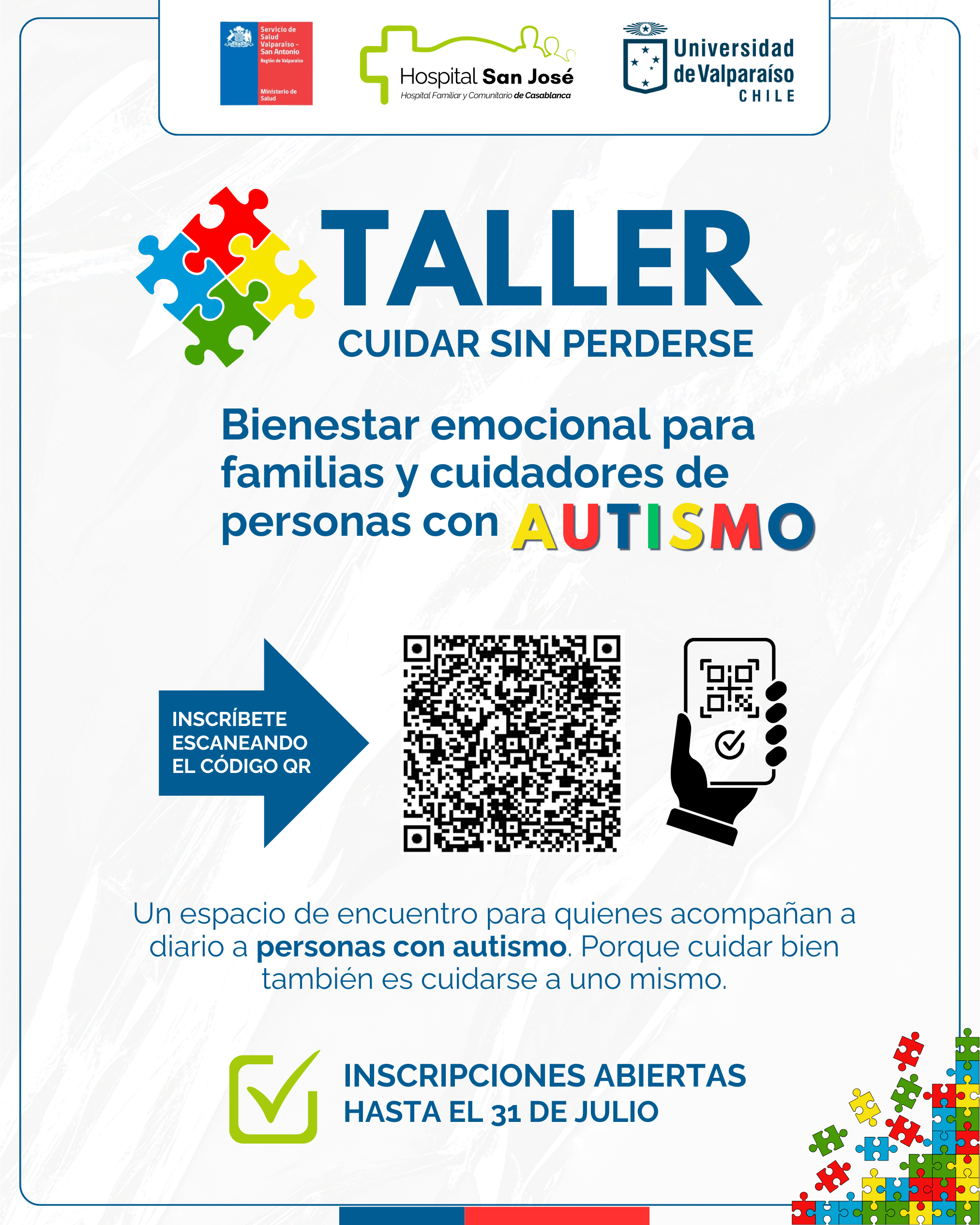 Taller Cuidar sin perderse