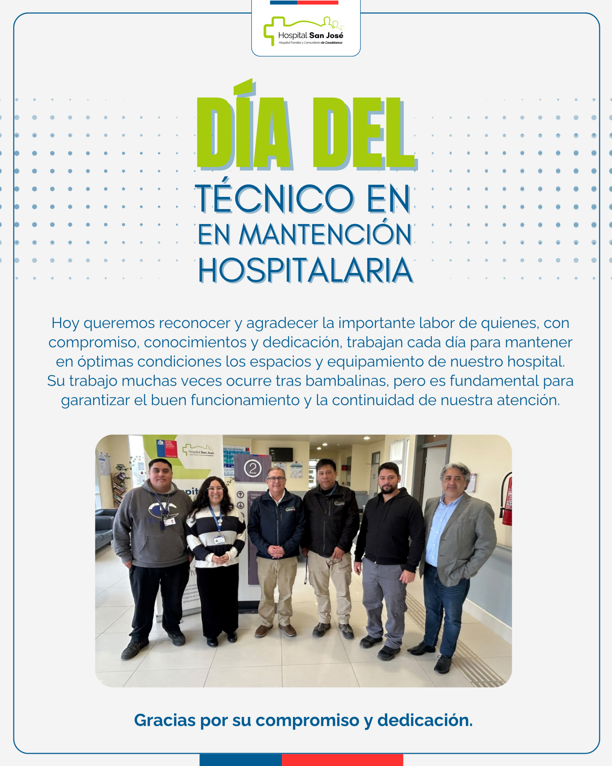 DÍA DEL TÉCNICO EN MANTENCIÓN HOSPITALARIA